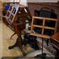 F83. Wooden music stands. 